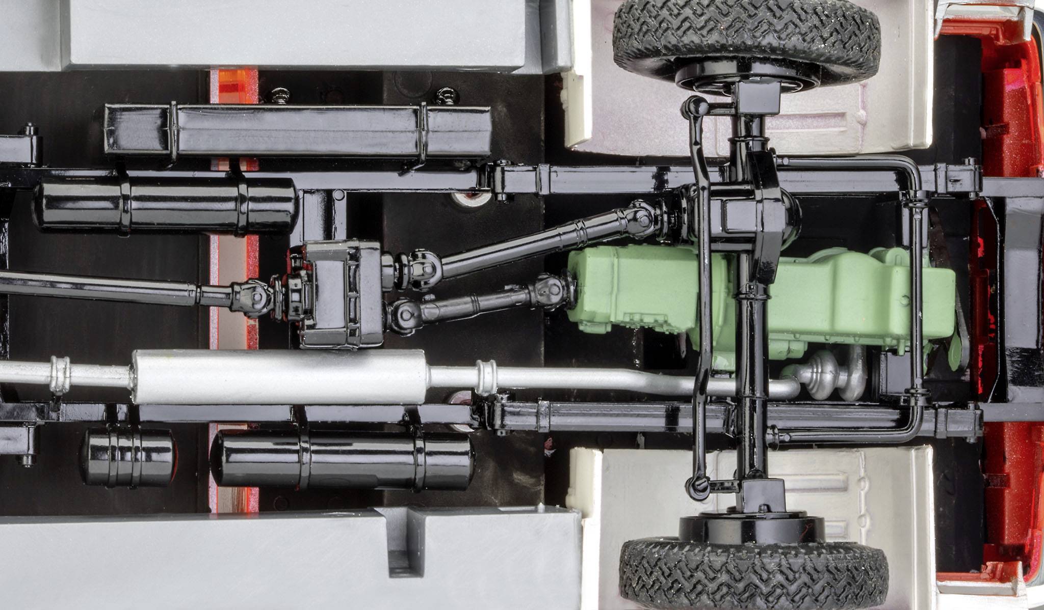 Revell 07655 Mercedes-Benz 1017 LF 16 Ltd.Edi Feuerwehrauto Bausatz 1:24