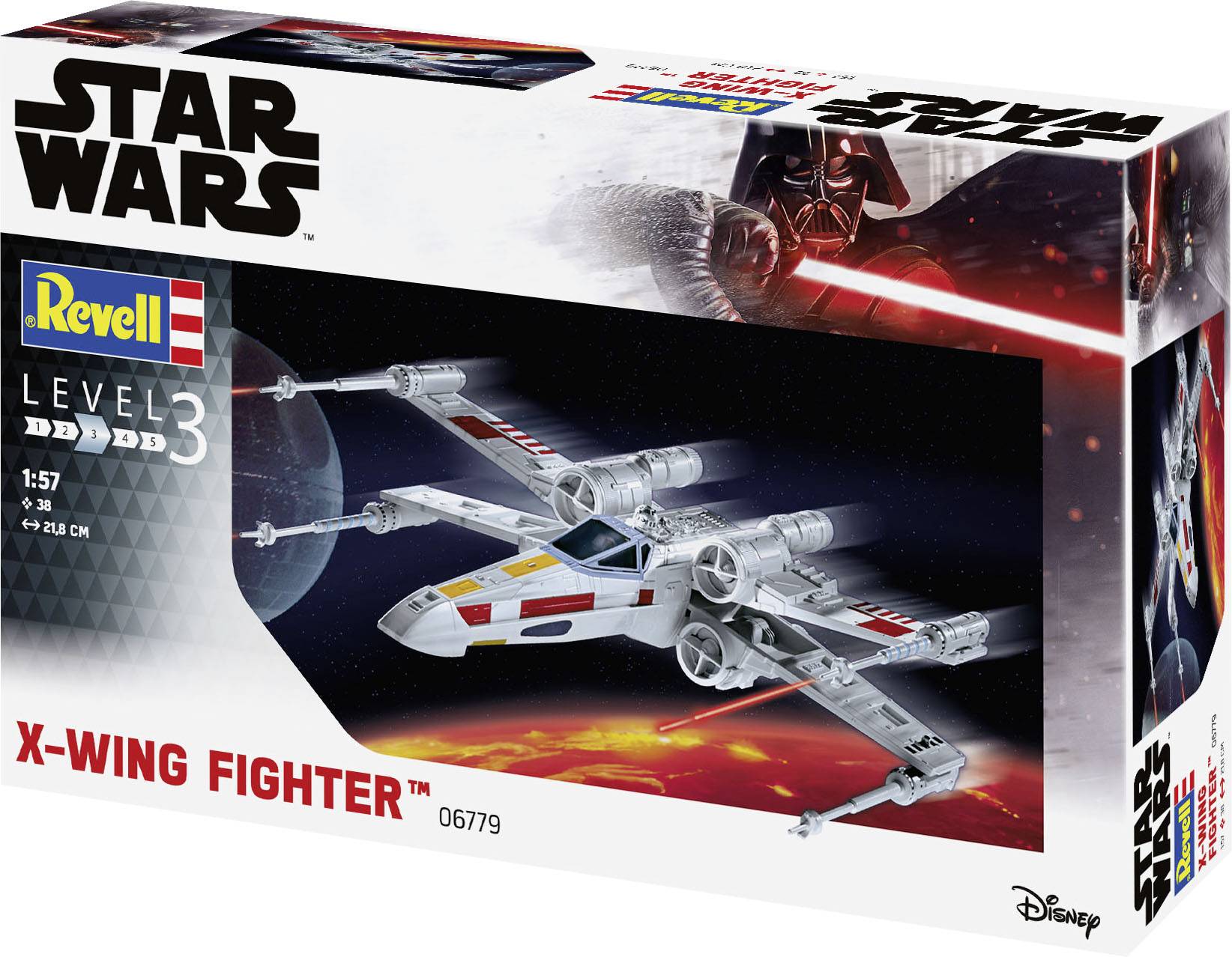 Revell 06779 Star Wars X-wing Fighter Science Fiction Bausatz 1:57