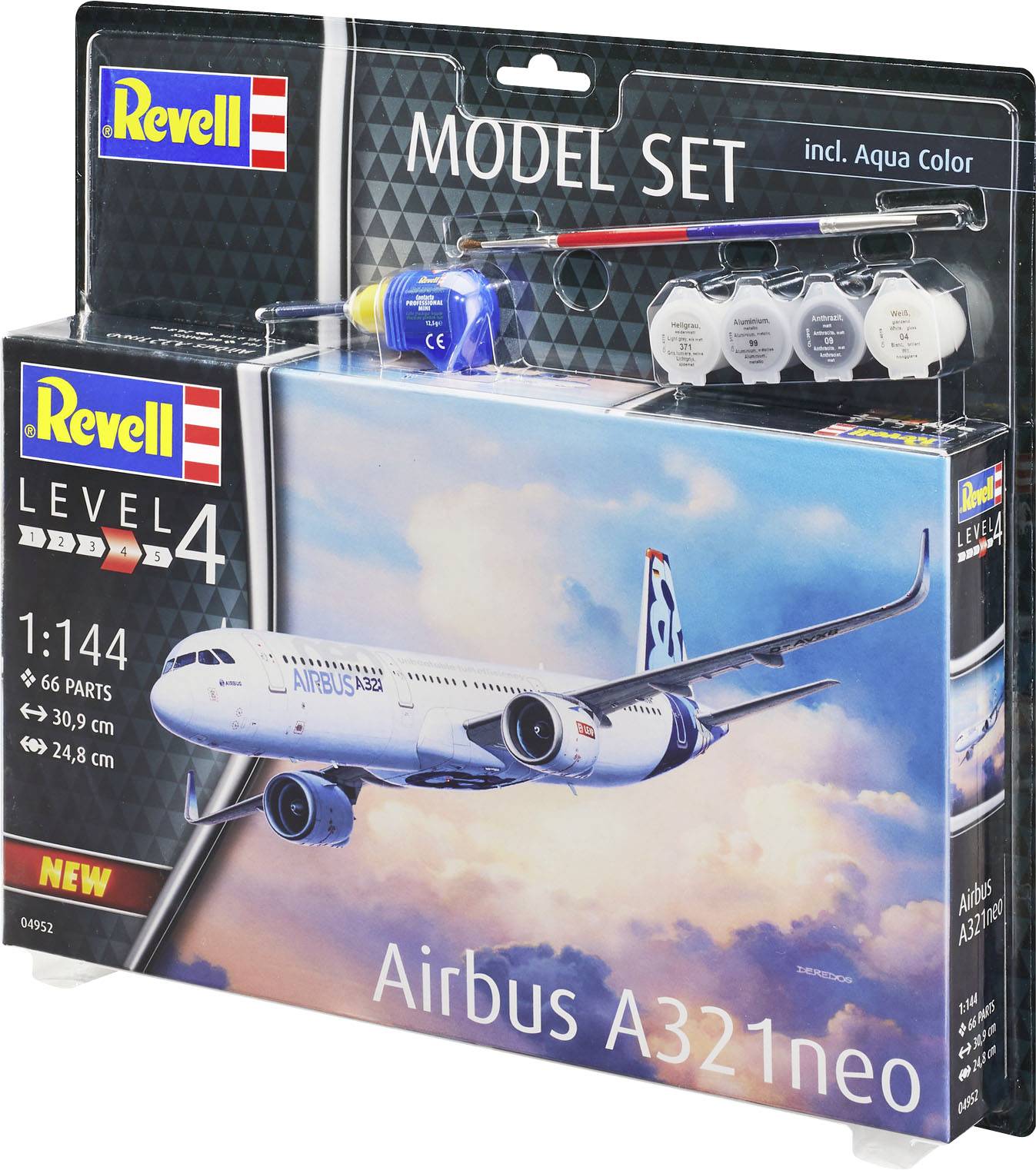 Revell 64952 Airbus A321 Neo Flugmodell Bausatz 1:144