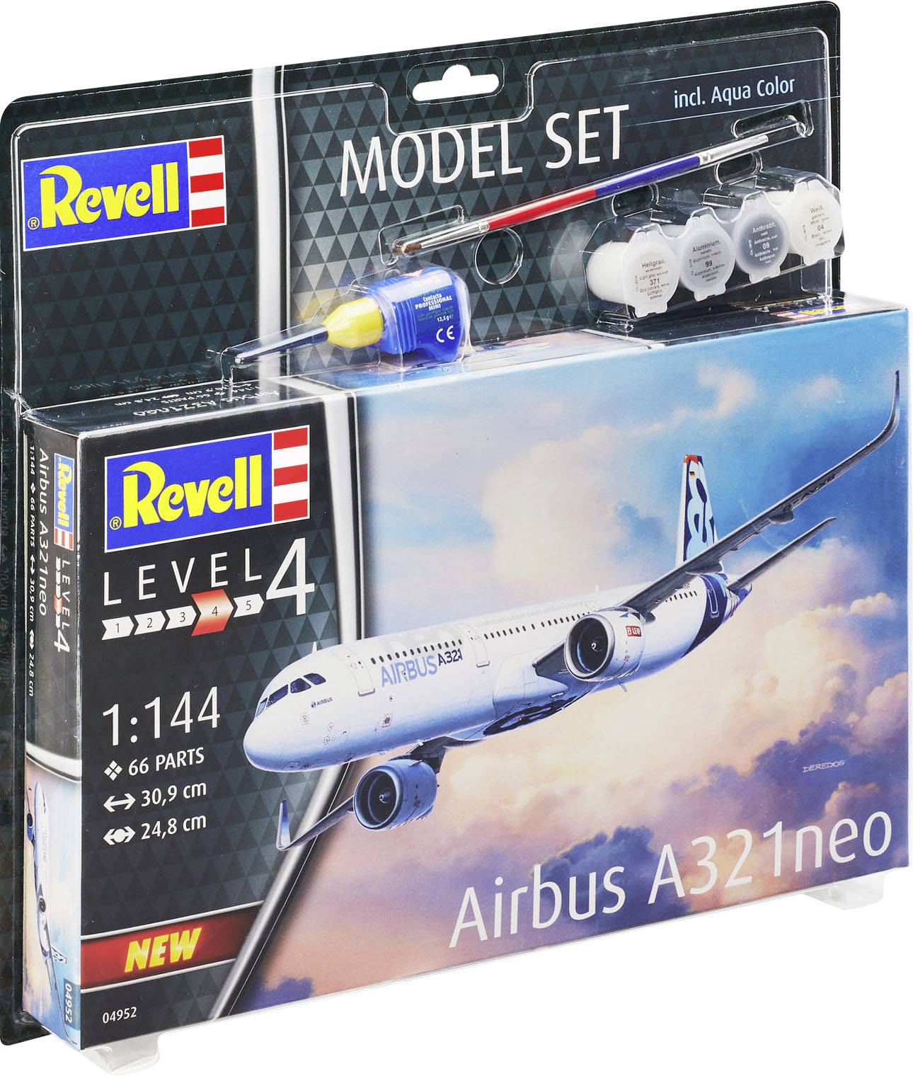 Revell 64952 Airbus A321 Neo Flugmodell Bausatz 1:144