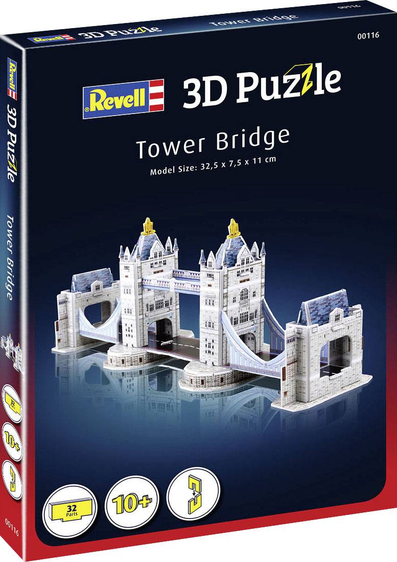Mini 3D Puzzle Tower Bridge 00116 Mini Tower Bridge 1St.