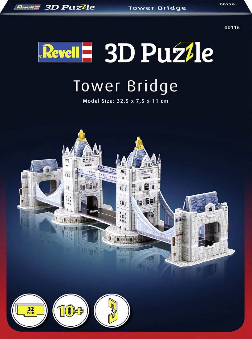 Mini 3D Puzzle Tower Bridge 00116 Mini Tower Bridge 1St.