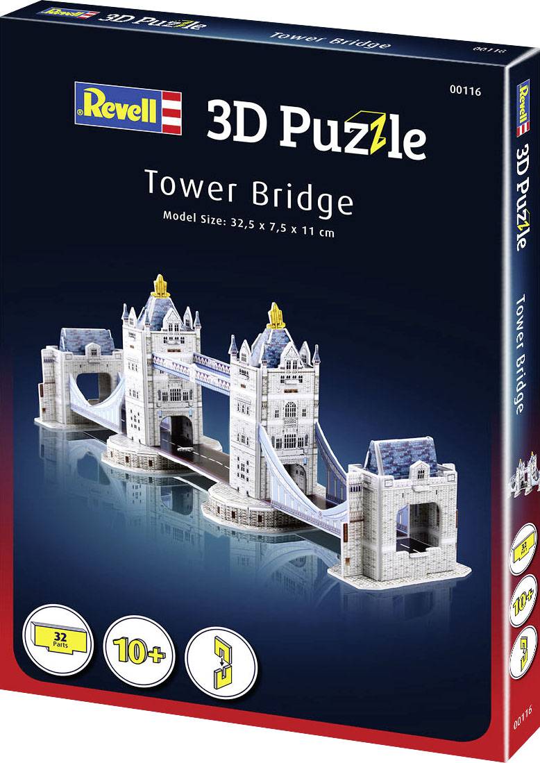 Mini 3D Puzzle Tower Bridge 00116 Mini Tower Bridge 1 St.