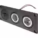 ProCar Einbausteckdose mit USB-C/A Doppelsteckdose + 2 Powersteckdosen Belastbarkeit Strom max.=20 ProCar Einbausteckdose mit USB-C/A Doppelsteckdose + 2 Powersteckdosen Belastbarkeit Strom max.=20