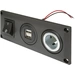 ProCar Einbausteckdose mit USB-A Doppelsteckdose schaltbar + 1 Powersteckdose Belastbarkeit Strom max.=20A 12 V, 24V ProCar Einbausteckdose mit USB-A Doppelsteckdose schaltbar + 1 Powersteckdose Belastbarkeit Strom max.=20A 12 V, 24V