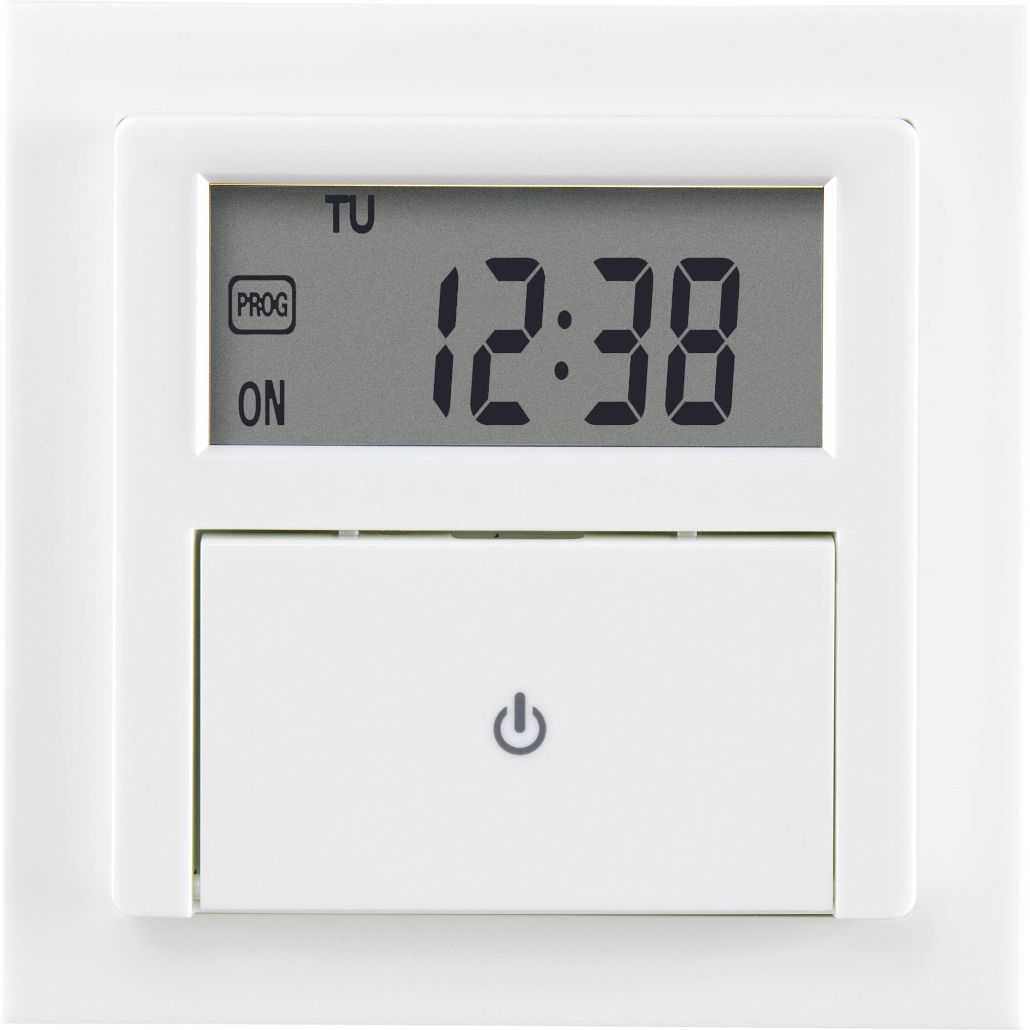 Sygonix SY-4504968 Unterputz-Timer digital Wochenprogramm 1800W Countdown-Funktion, inkl. Aufputzrahmen, START/STOPP-Funktion