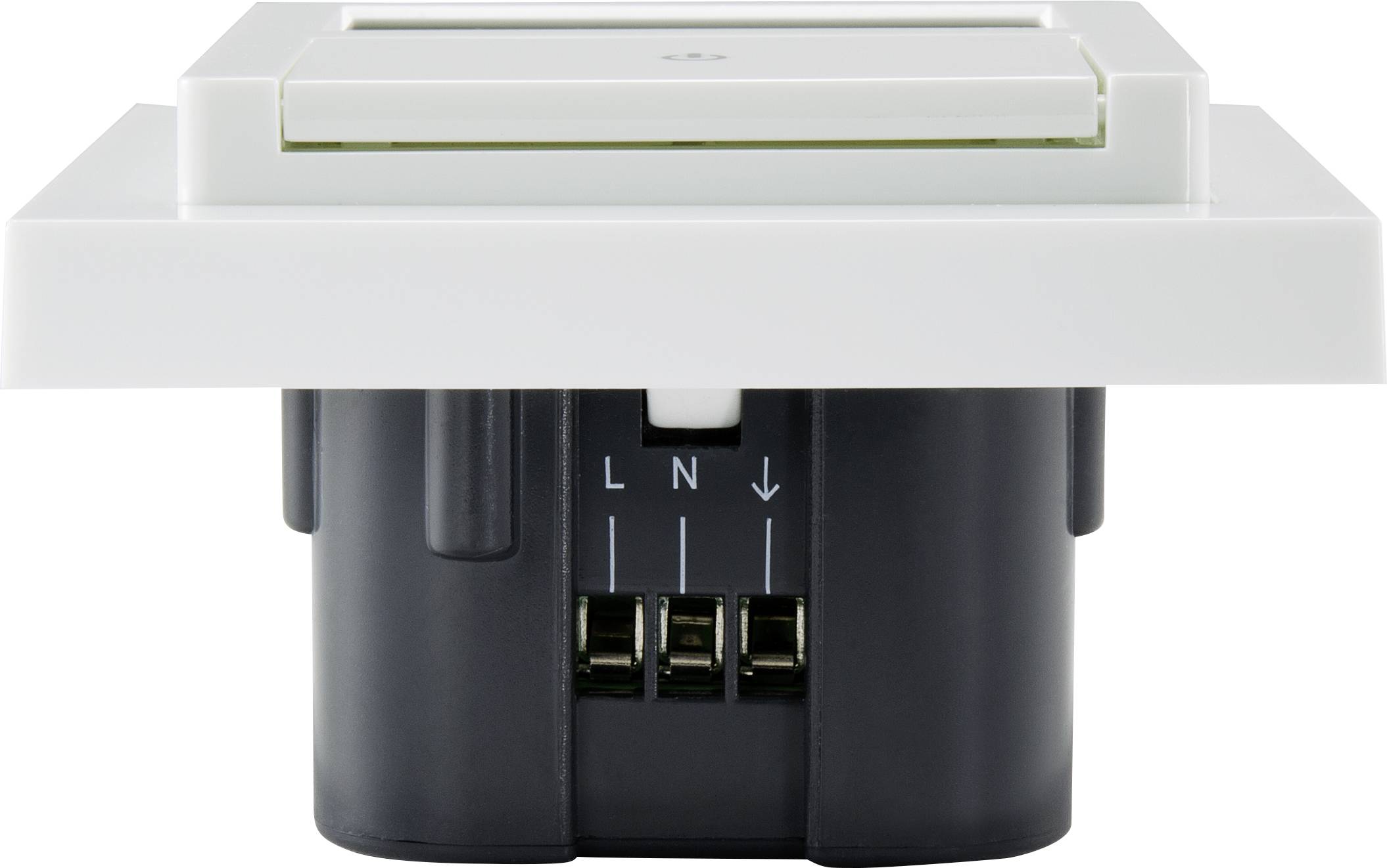 Sygonix SY-4504968 Unterputz-Timer digital Wochenprogramm 1800W Countdown-Funktion, inkl. Aufputzrahmen, START/STOPP-Funktion