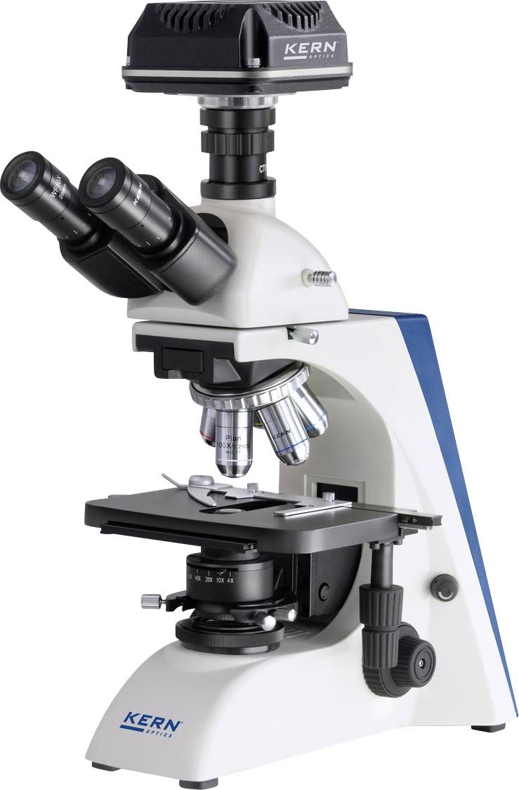 Kern OBN 132C825 OBN 132C825 Durchlichtmikroskop Trinokular 1000 x Durchlicht