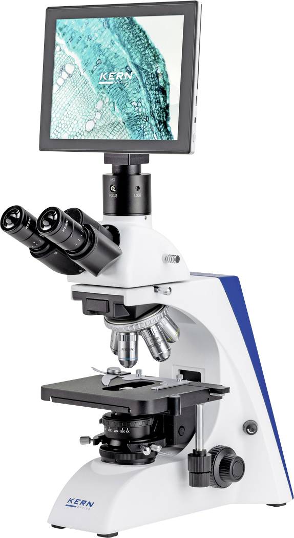 Kern OBN 135T241 OBN 135T241 Durchlichtmikroskop Trinokular 1000 x Durchlicht