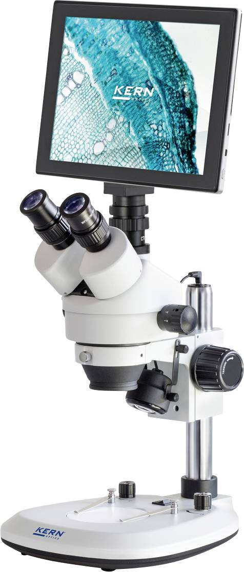Kern OZL 464T241 OZL 464T241 Stereomikroskop Trinokular 45 x Auflicht, Durchlicht