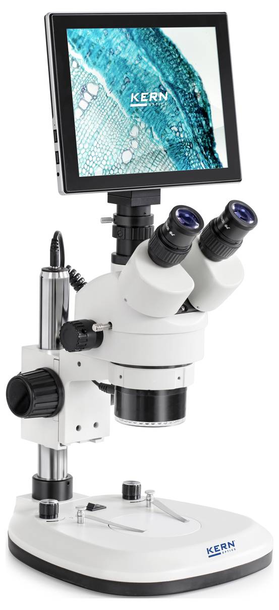 Kern OZL 466T241 OZL 466T241 Stereomikroskop Trinokular 45 x Auflicht, Durchlicht