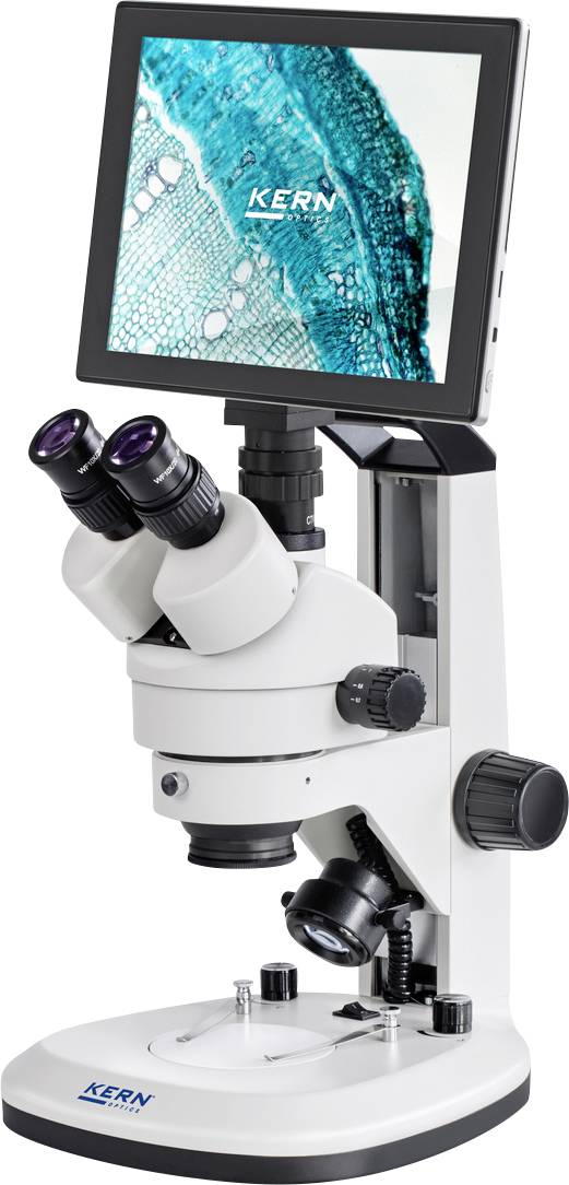Kern OZL 468T241 OZL 468T241 Stereomikroskop Trinokular 45 x Auflicht, Durchlicht