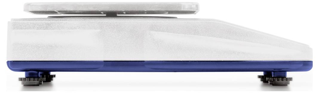 Kern EHA 3000-0 Schulwaage Wägebereich (max.) 3kg Ablesbarkeit 1g über Steckernetzteil Grauweiß, Kobaltblau