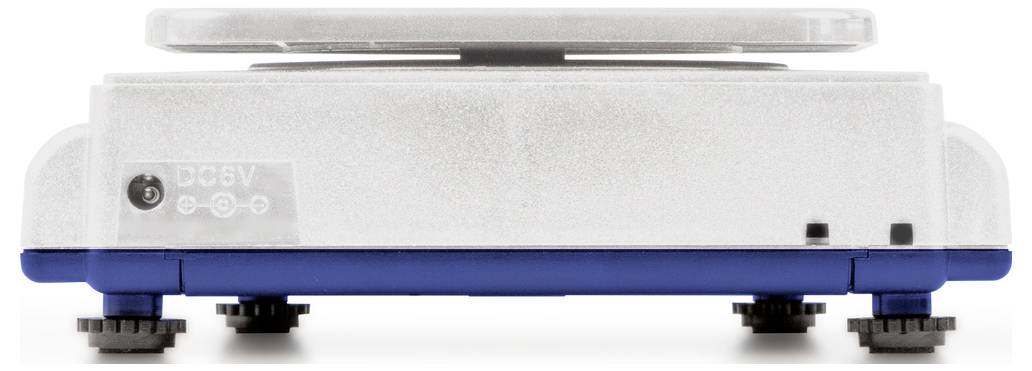 Kern EHA 3000-0 Schulwaage Wägebereich (max.) 3kg Ablesbarkeit 1g über Steckernetzteil Grauweiß, Kobaltblau