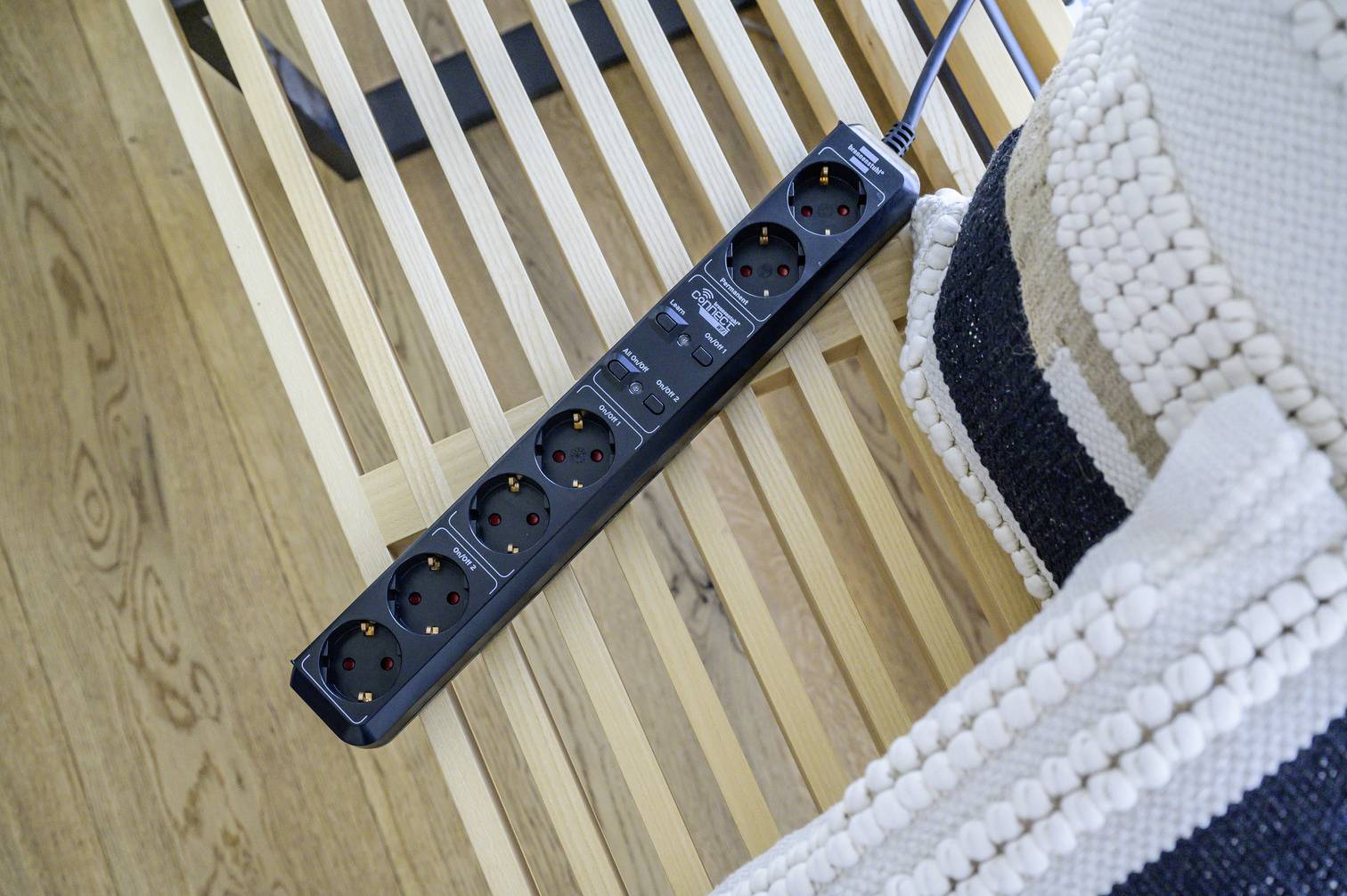 Brennenstuhl 1159760936 WiFi-Steckdosenleiste 6fach Schwarz Schutzkontakt 1 St.