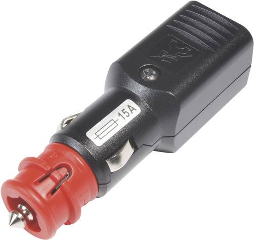 ProCar Universalstecker NG 15A mit zwangsgeführter Zugentlastung, mit Sicherung Belastbarkeit Strom