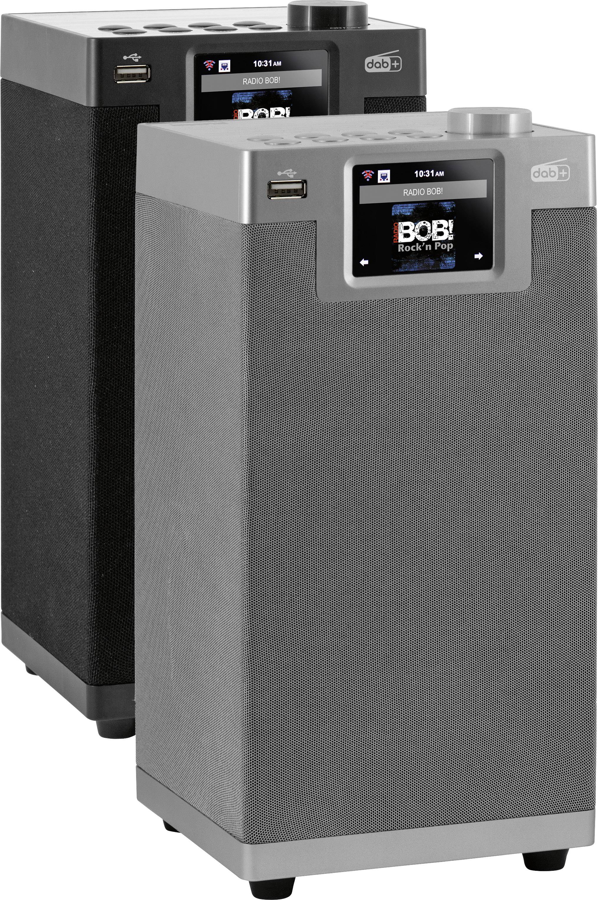 Imperial DABMAN i610schwarz Tischradio DAB+, DAB, Internet, UKW Bluetooth®, WLAN DLNA-fähig Schwarz