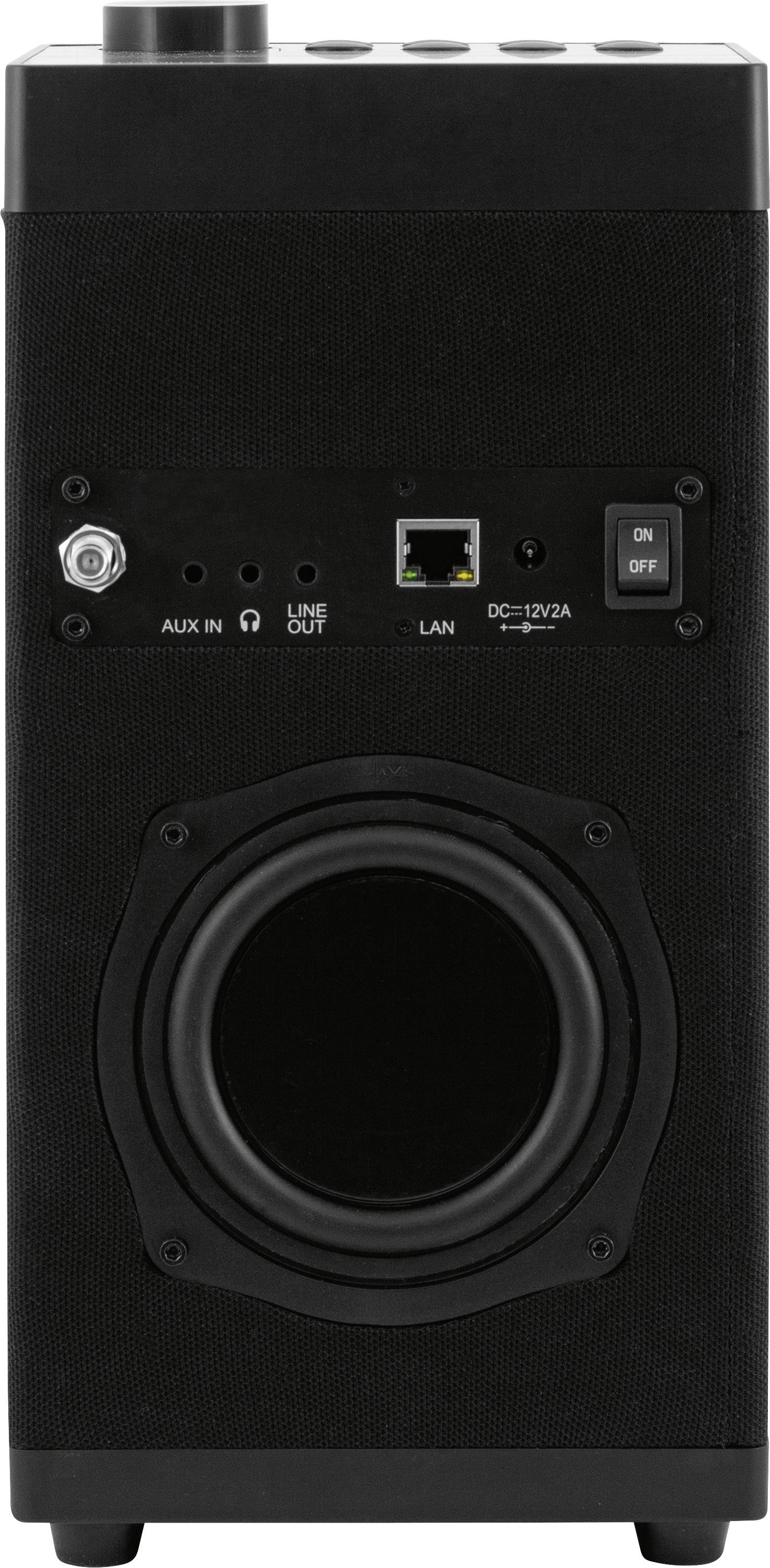 Imperial DABMAN i610schwarz Tischradio DAB+, DAB, Internet, UKW Bluetooth®, WLAN DLNA-fähig Schwarz