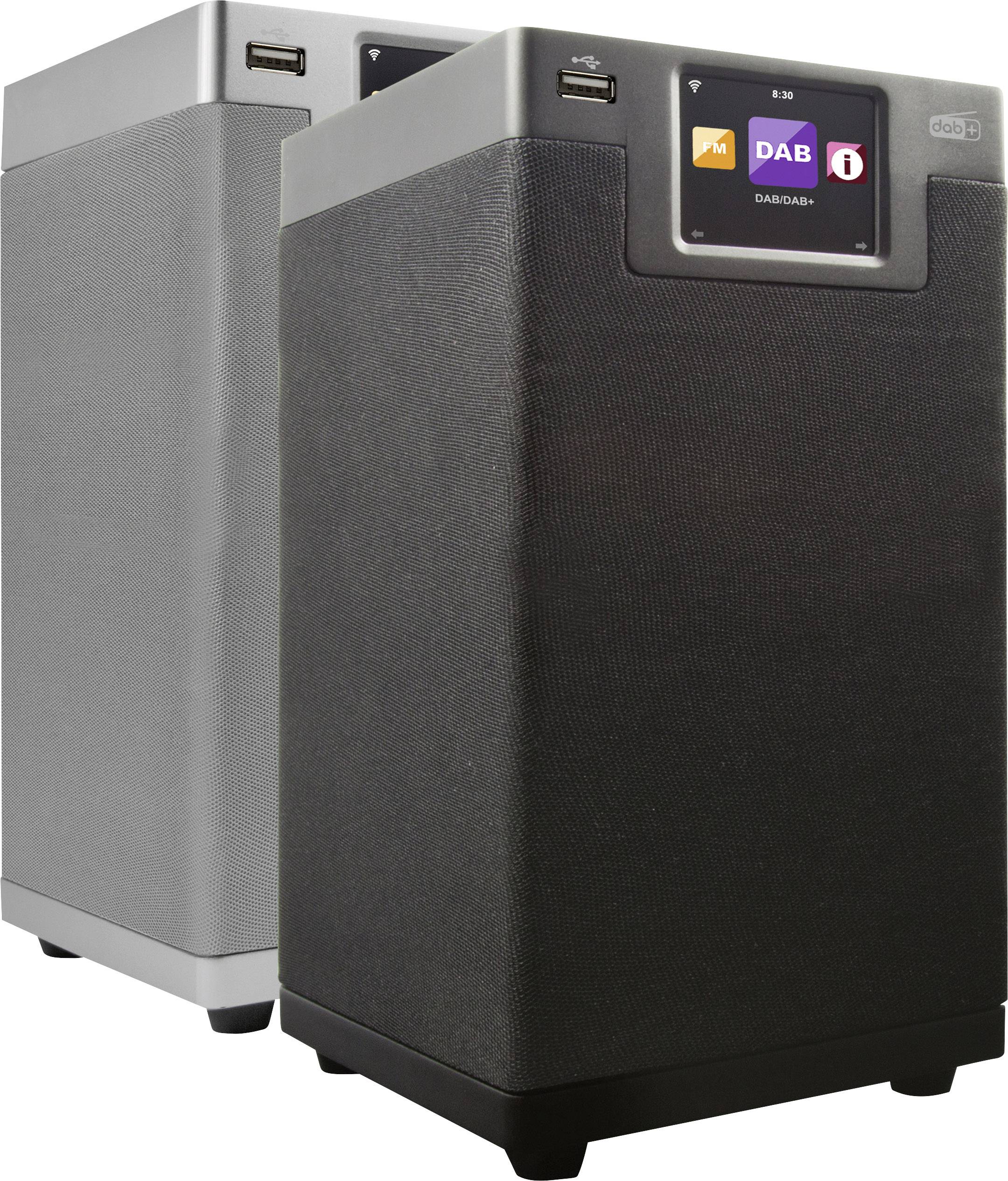 Imperial DABMAN i610schwarz Tischradio DAB+, DAB, Internet, UKW Bluetooth®, WLAN DLNA-fähig Schwarz