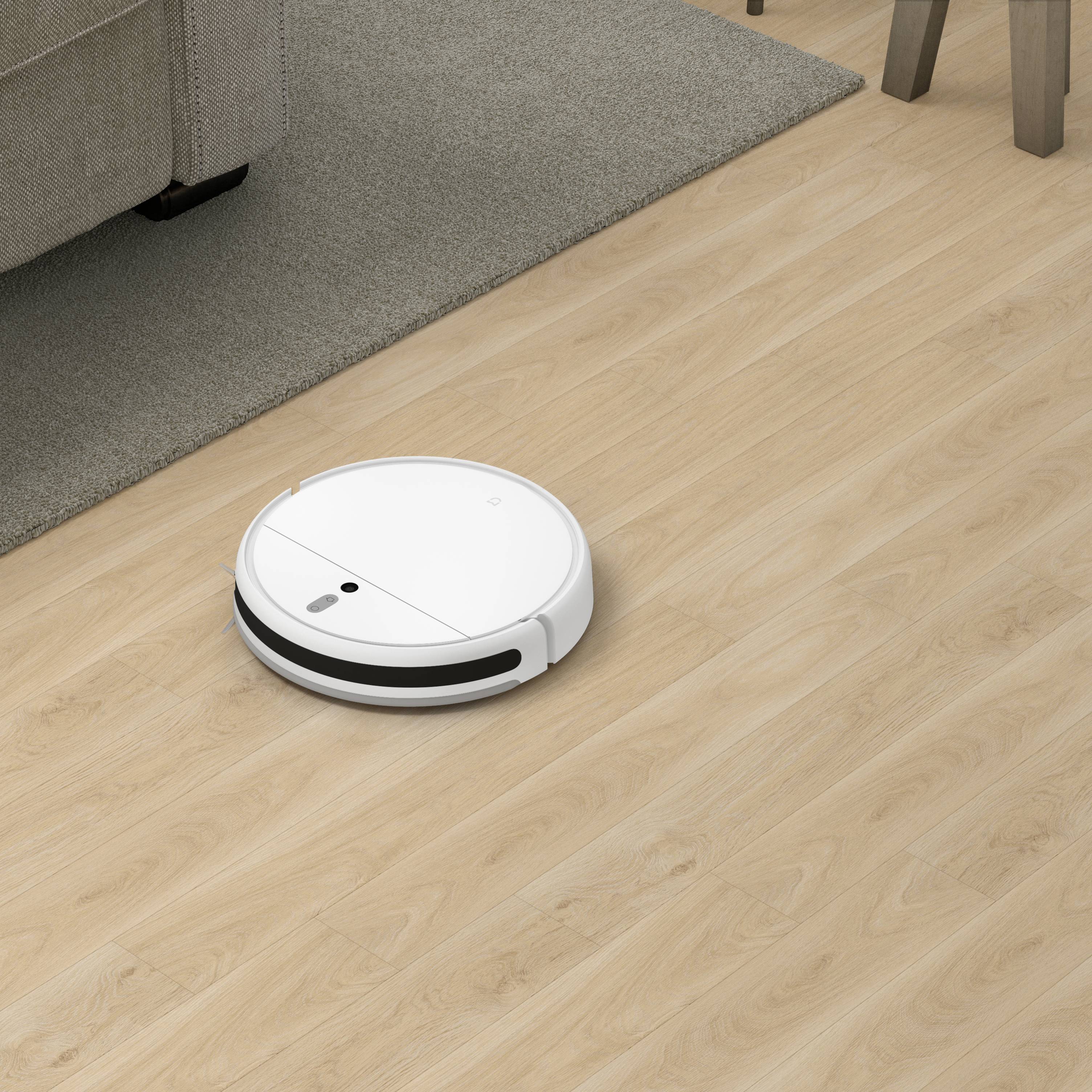 Xiaomi Mi Robot Vacuum Mop Reinigungsroboter Weiß App gesteuert, kompatibel mit Amazon Alexa