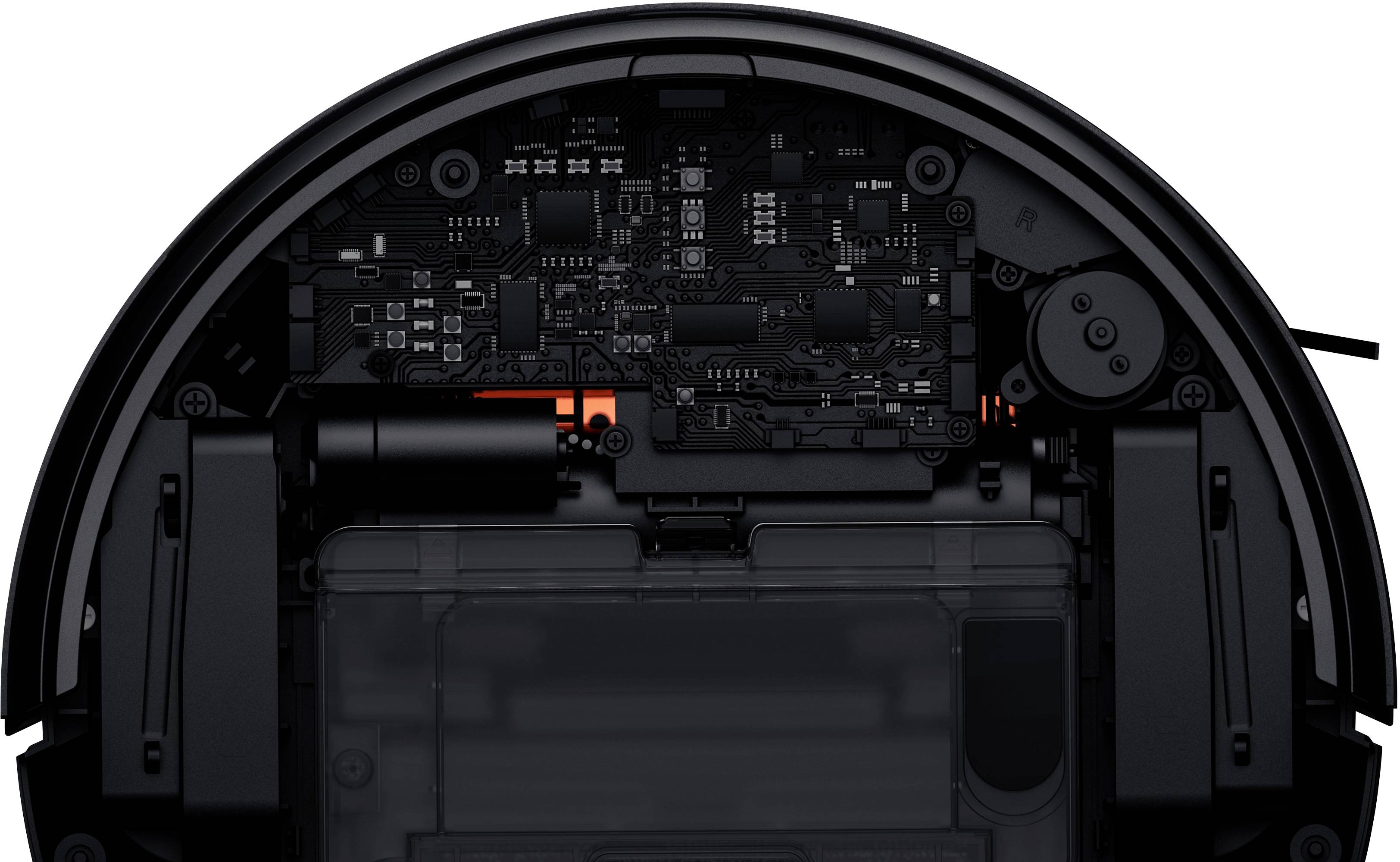 Xiaomi Mi Robot Vacuum Mop Pro Reinigungsroboter Schwarz App gesteuert, Kompatibel mit Amazon Alexa