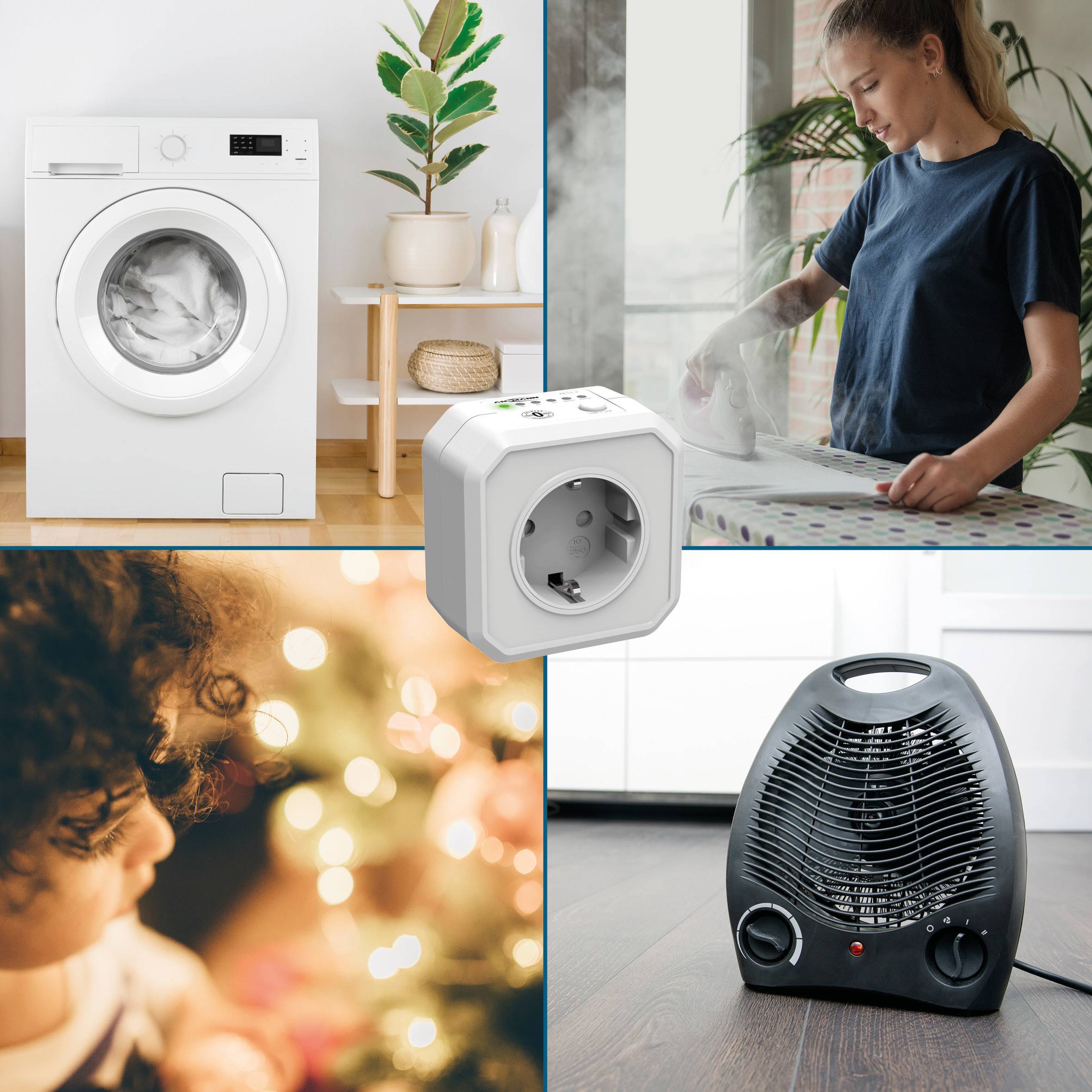 Ansmann 1260-0001 Steckdosen-Timer analog Timer-Funktion