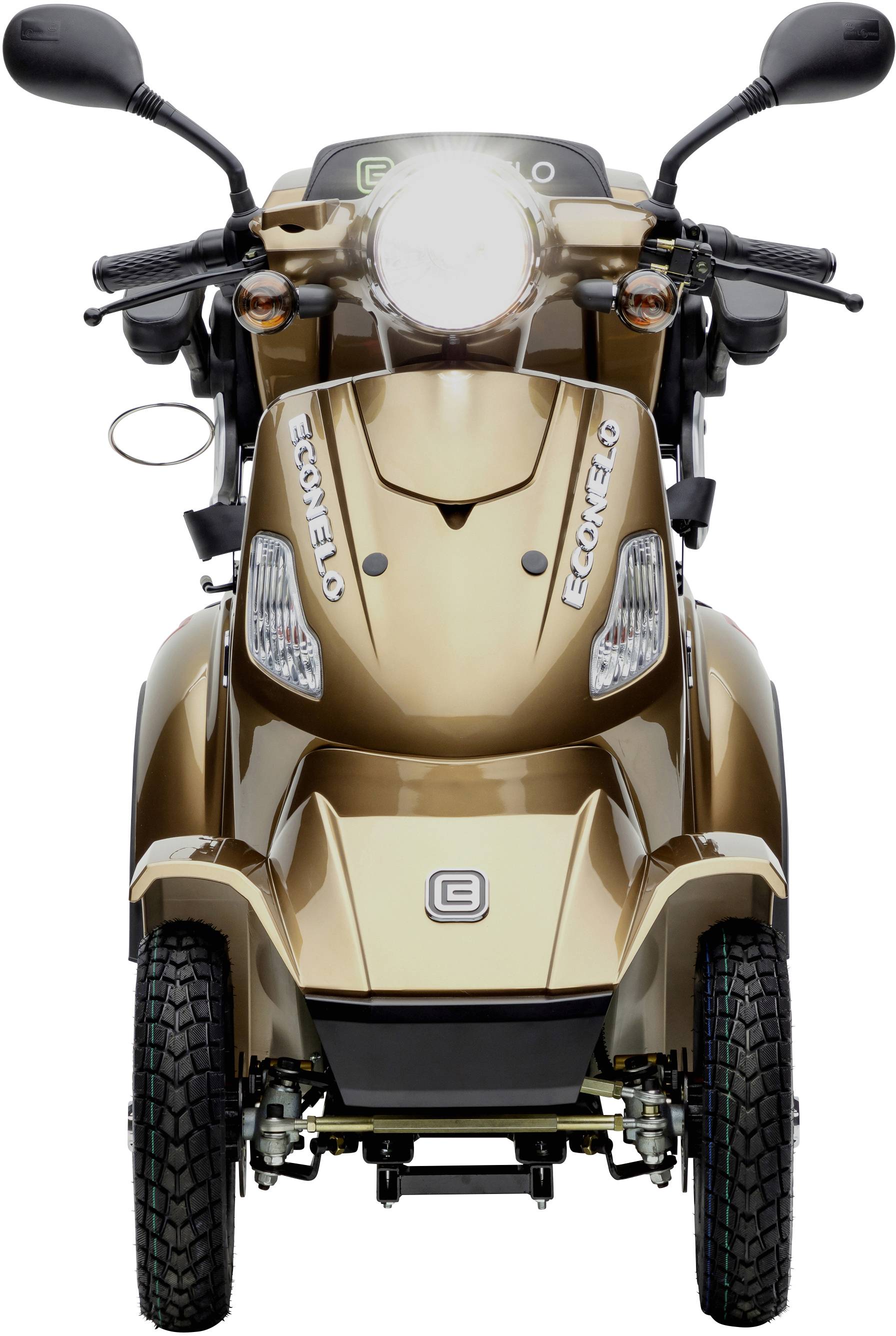 ECONELO J4000 E-Scooter Braun Blei-Gel 60V 20Ah Straßenzulassung: Deutschland