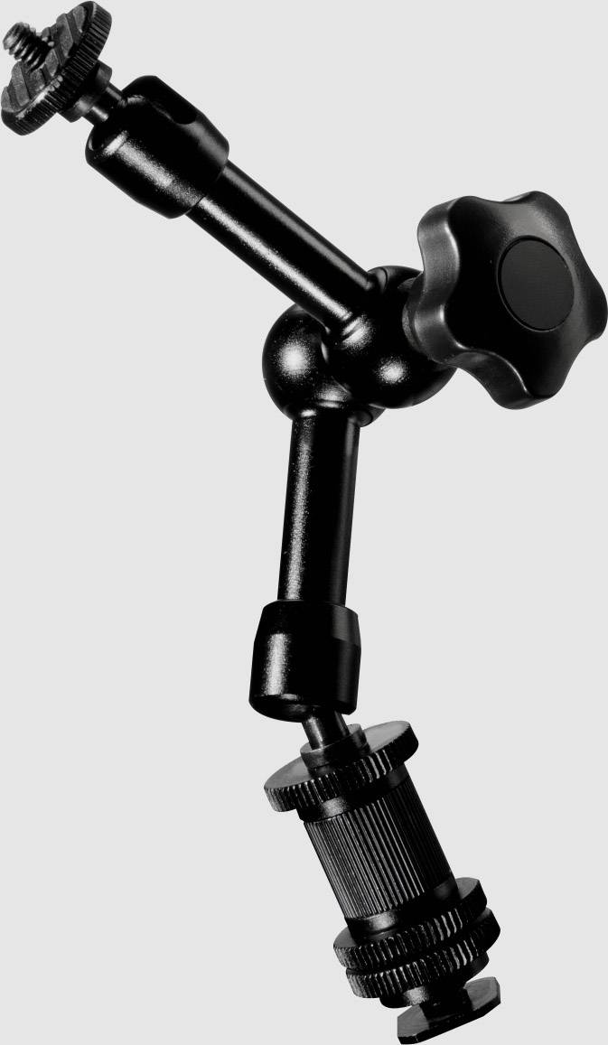 Mantona 20528 Selfie Stick 1/4 Zoll Schwarz