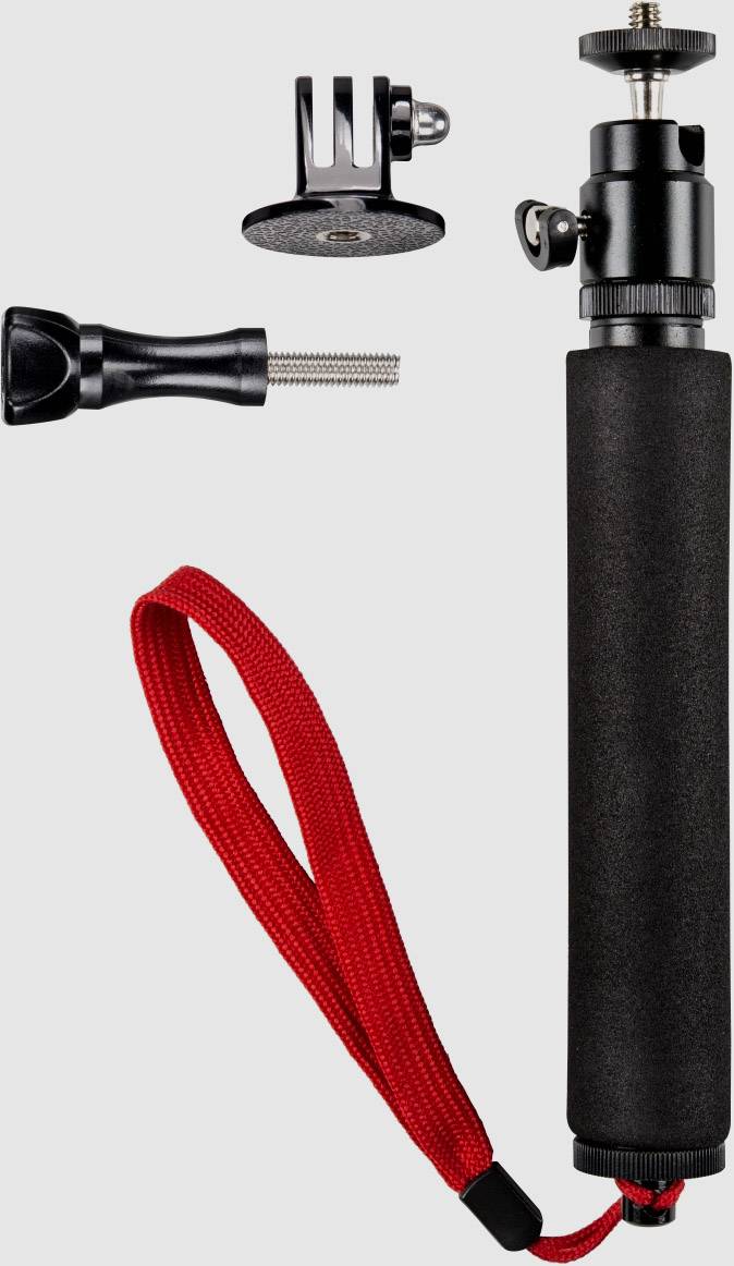 Mantona 20528 Selfie Stick 1/4 Zoll Schwarz