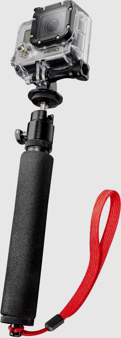 Mantona 20528 Selfie Stick 1/4 Zoll Schwarz