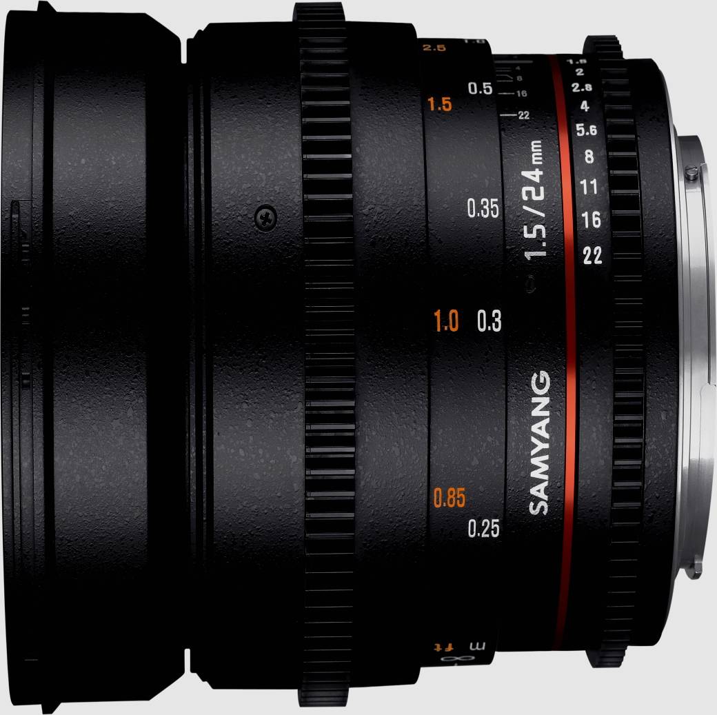 Samyang 21812 21812 Weitwinkel-Objektiv f/1.5 (max) 24 mm
