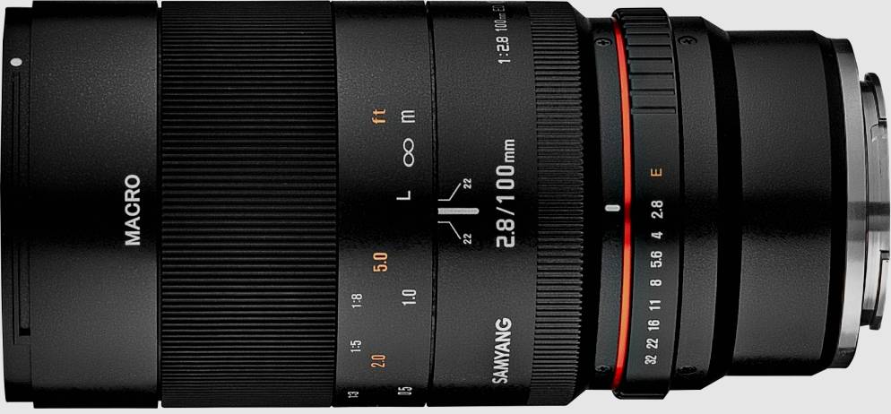 Samyang 21875 21875 Makro-Objektiv f/2.8 (max) 100 mm
