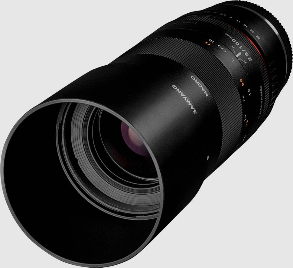 Samyang 100mm F2.8 ED UMC Macro, Makro-Teleobjektiv, 15/12, Micro Four Thirds (MFT)