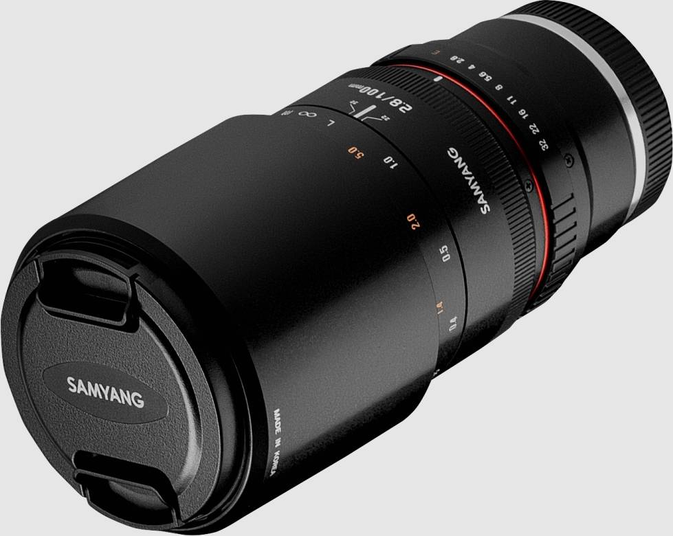 Samyang 100mm F2.8 ED UMC Macro, Makro-Teleobjektiv, 15/12, Micro Four Thirds (MFT)