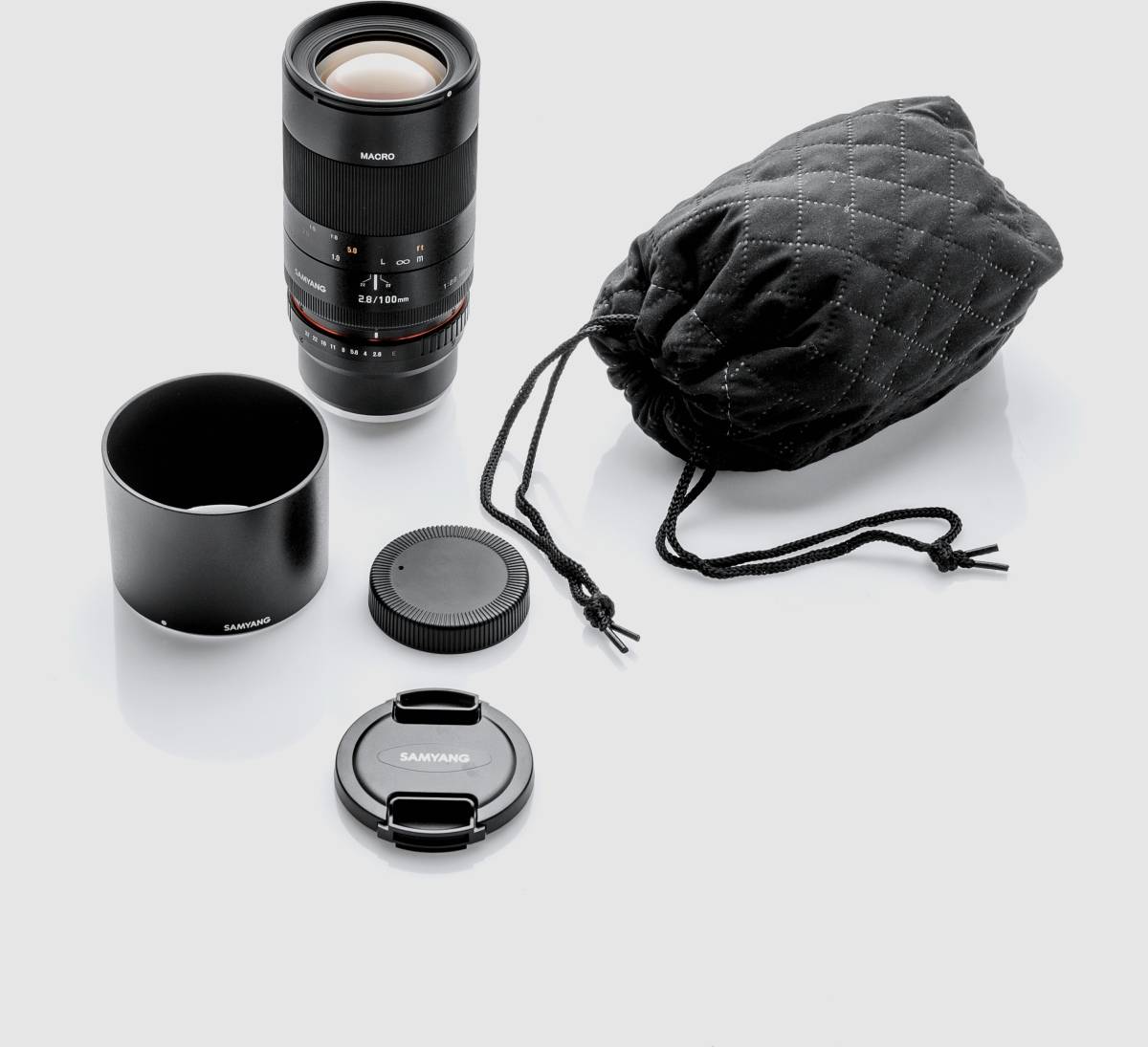 Samyang 100mm F2.8 ED UMC Macro, Makro-Teleobjektiv, 15/12, Micro Four Thirds (MFT)