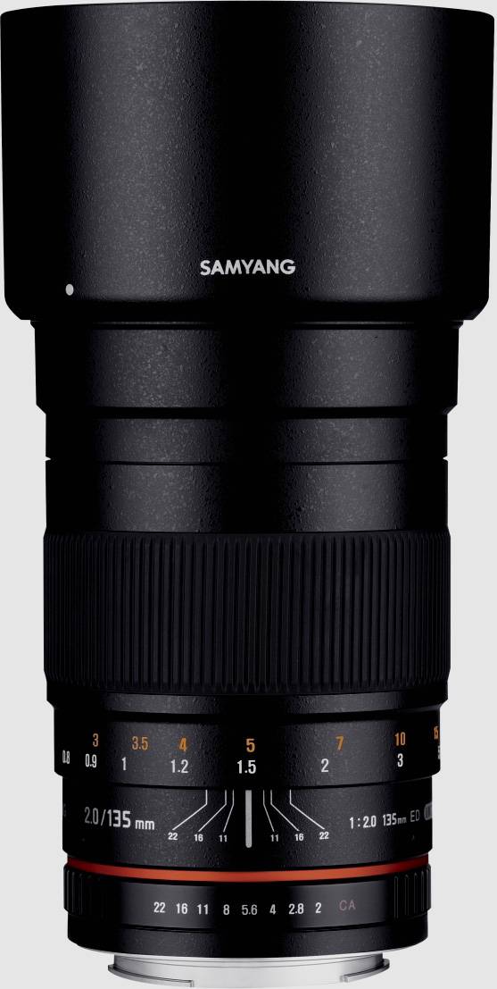 Samyang 21885 21885 Tele-Objektiv f/2.0 (max) 135 mm