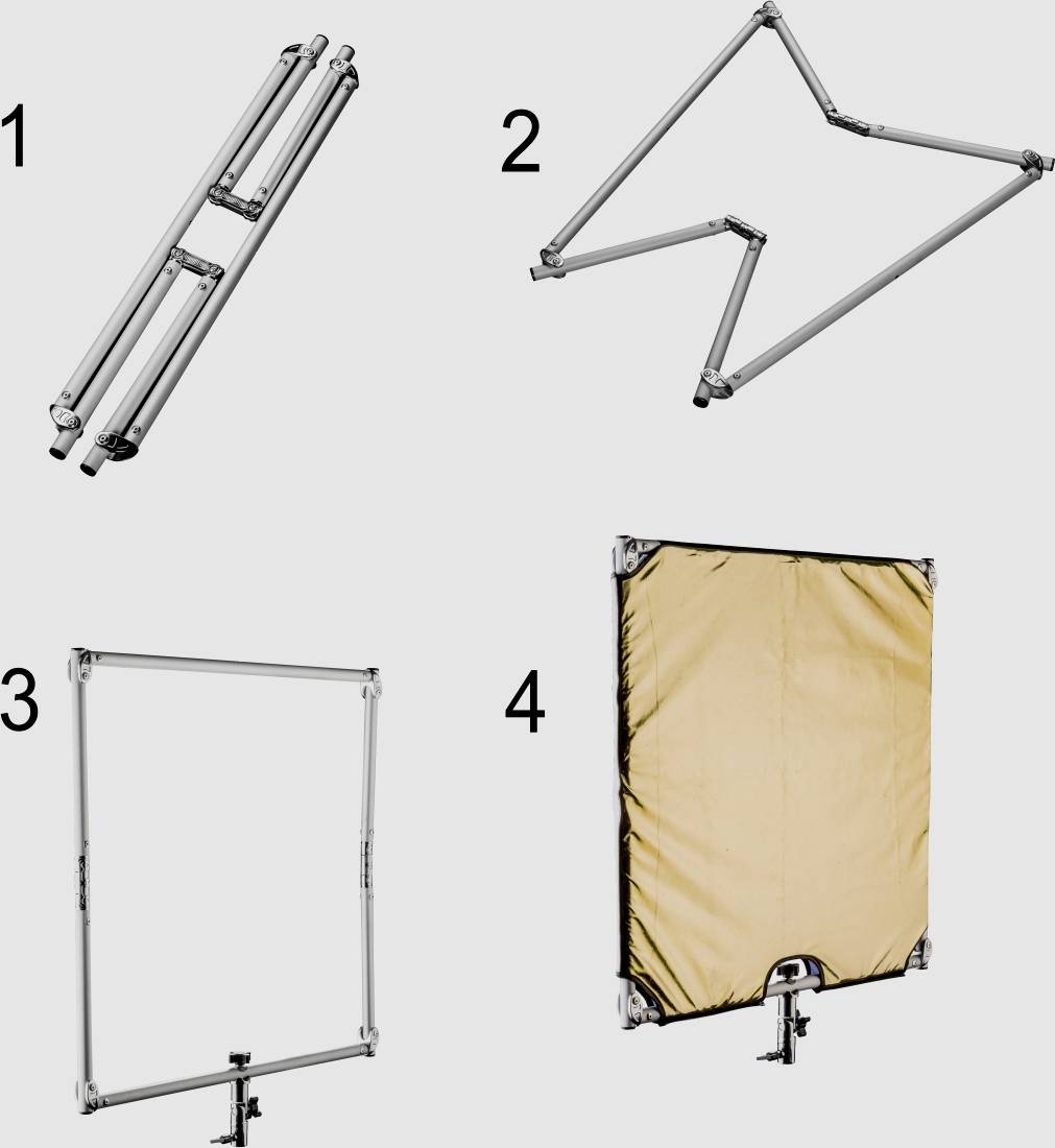 Walimex Pro 21955 21955 Diffusor (L x B) 1100mm x 1100mm 1St.