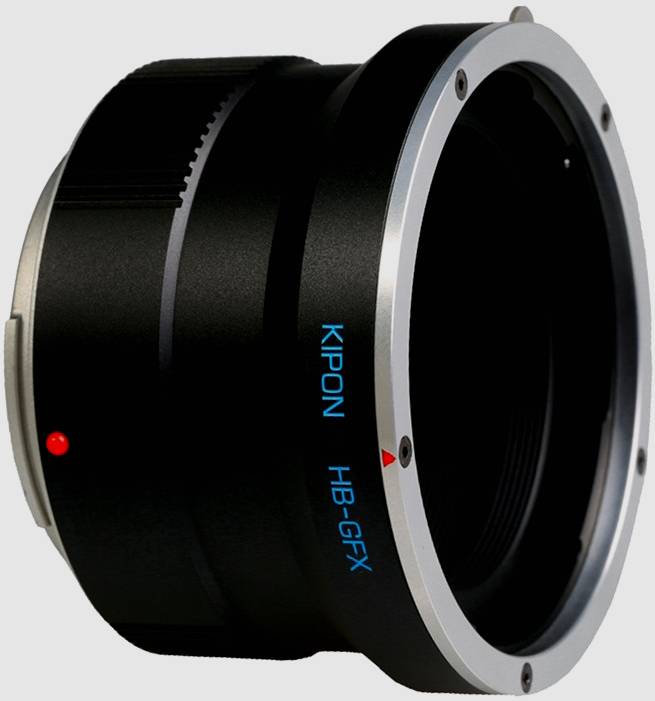 Kipon 22322 Objektivadapter Adaptiert: Hasselblad - Fuji GFX
