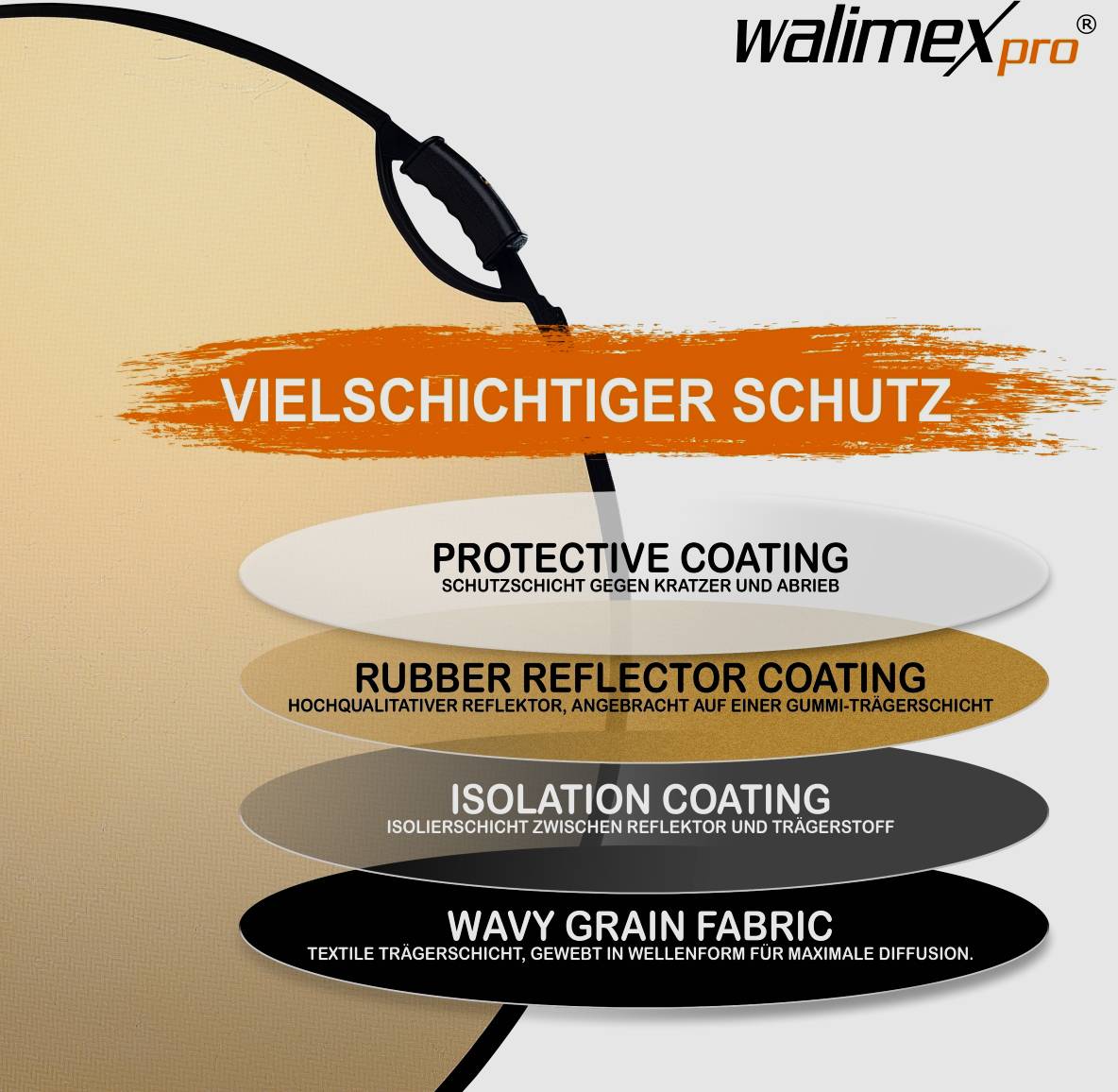 Walimex Pro 22459 22459 Reflektor (Ø) 560 mm 1 St.