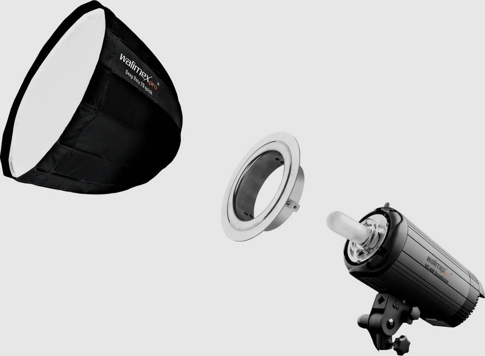 Walimex Pro 22574 22574 Softbox (Ø x H) 700mm x 180mm 1St.