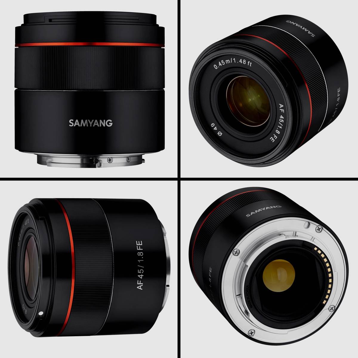 Samyang 22803 22803 Standard-Objektiv f/1.8 45 mm