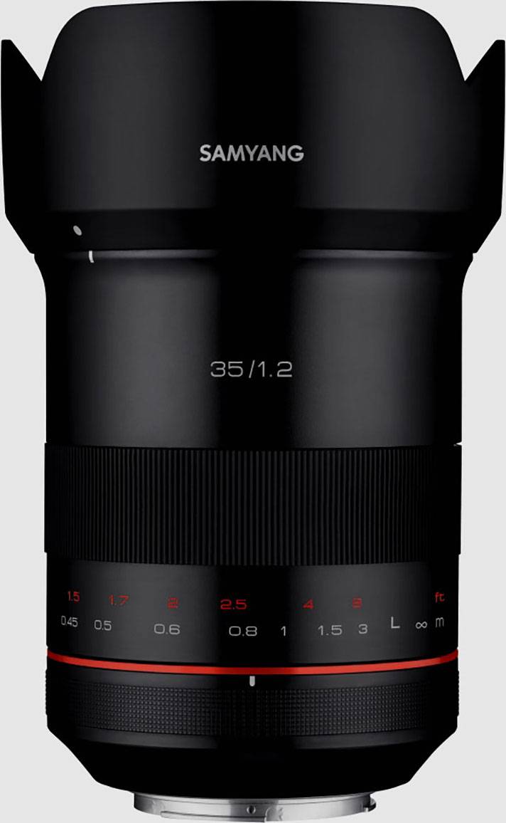 Samyang 22955 22955 Tele-Objektiv f/1.2 35 mm
