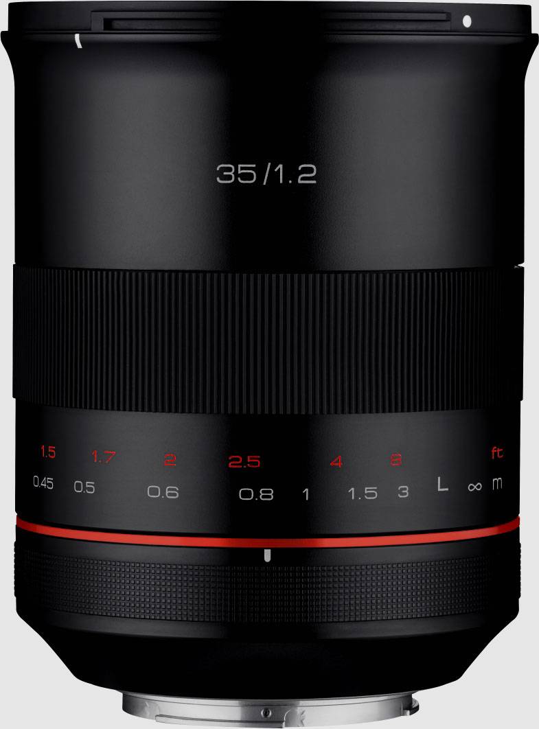 Samyang 22955 22955 Tele-Objektiv f/1.2 35 mm