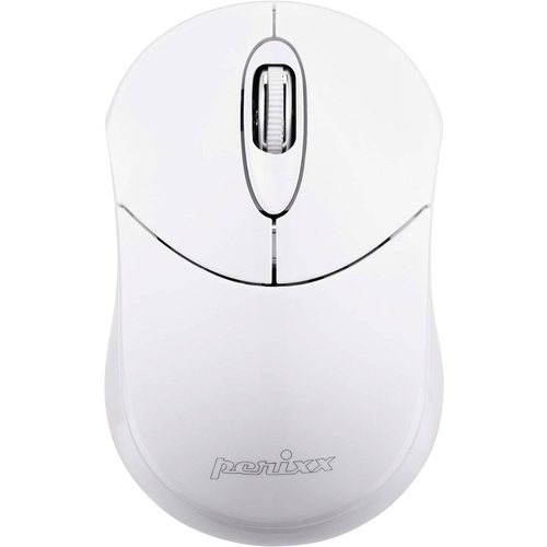 Perixx PERIMICE-802 W Maus Bluetooth® Optisch Weiß 3 Tasten 1000 dpi