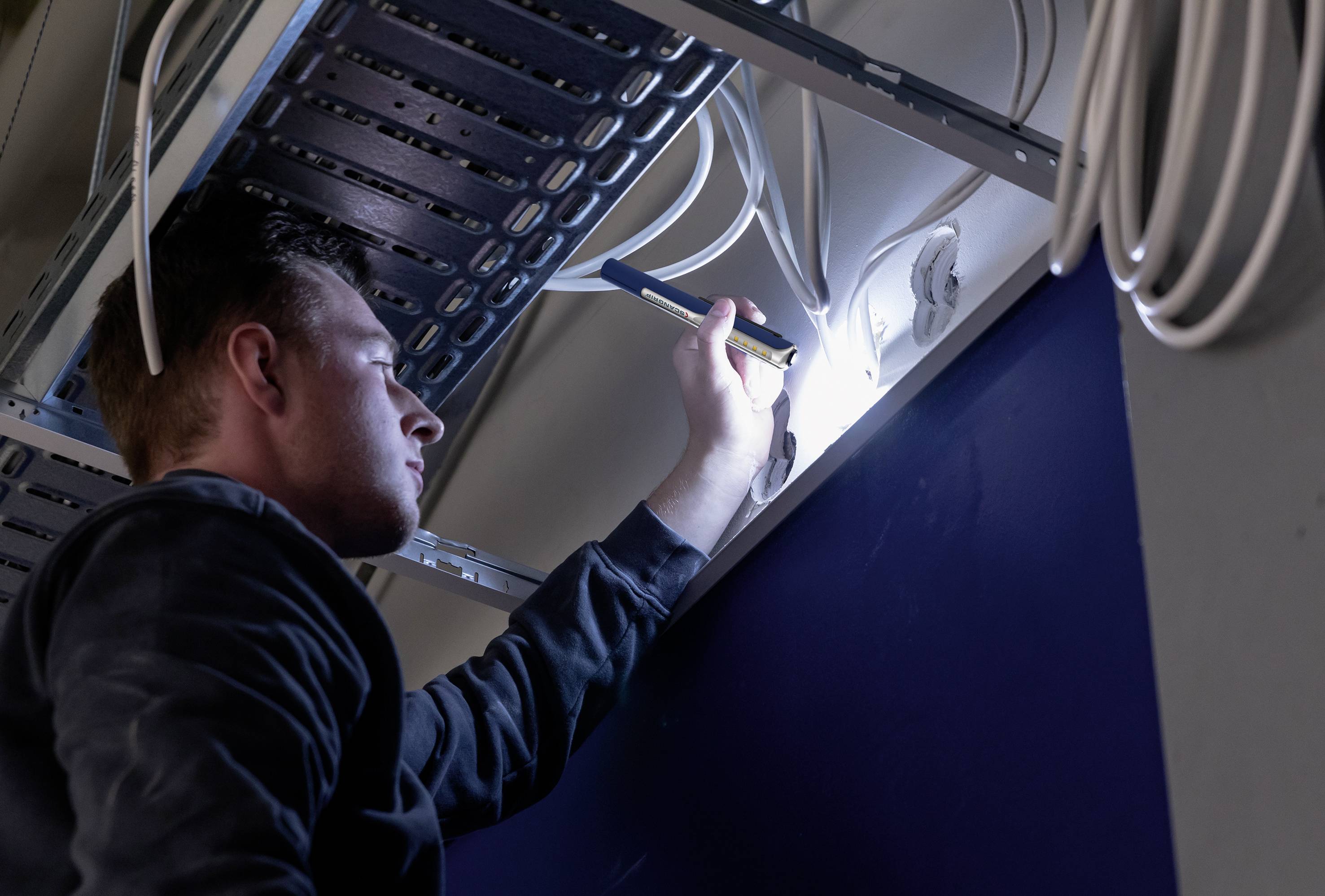 Scangrip 03.5116 MAG Pen 3 Penlight akkubetrieben LED 174mm Blau