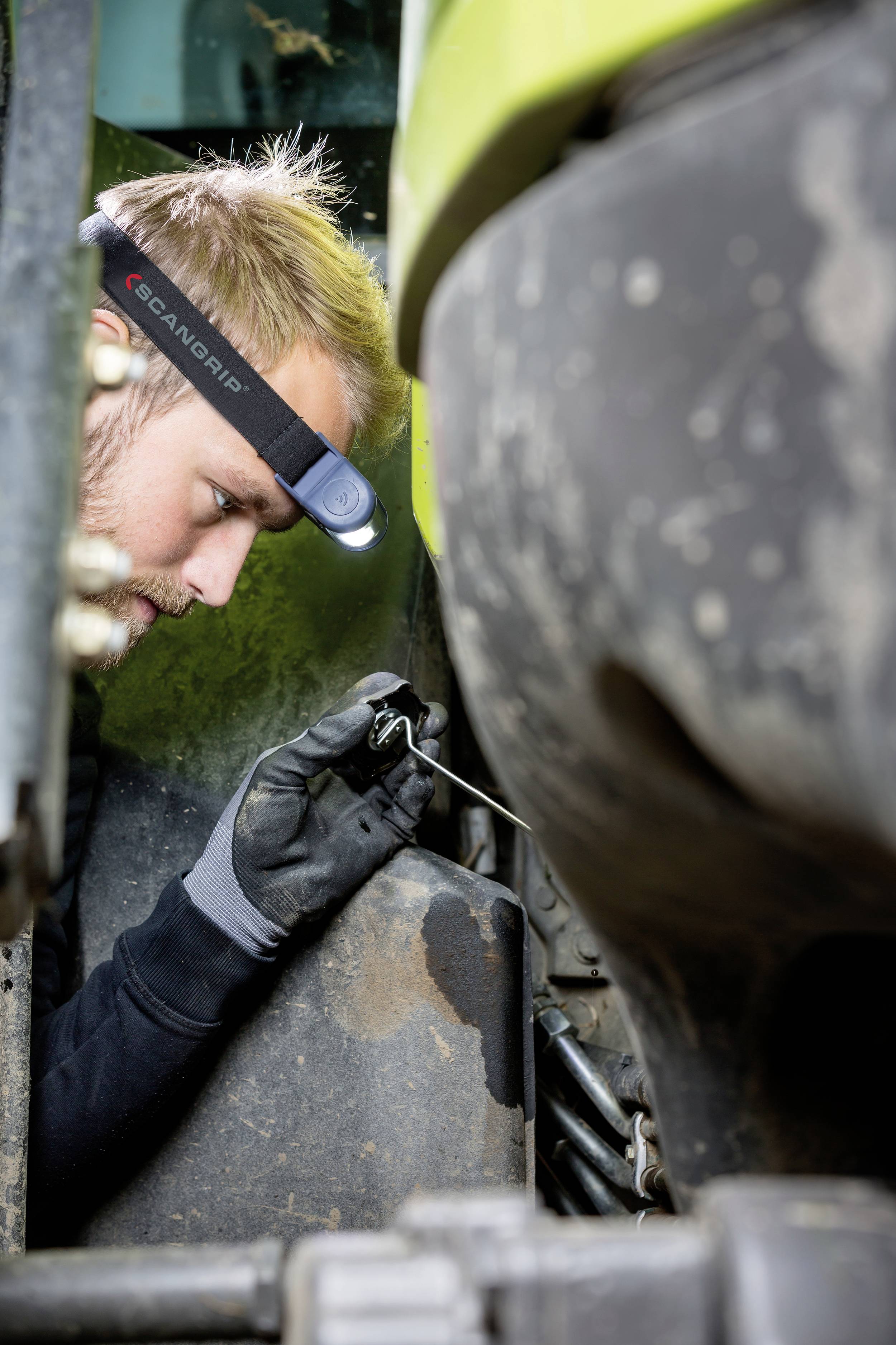 Scangrip I-View LED Stirnlampe akkubetrieben 250 lm 03.5026