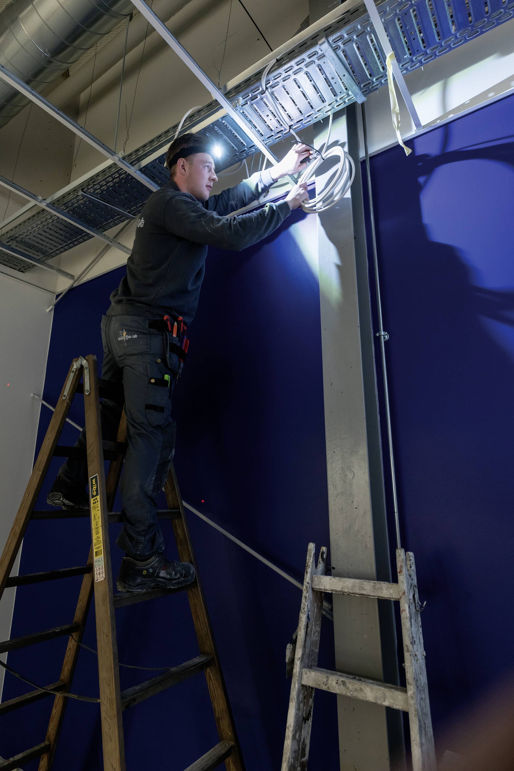 Scangrip I-View LED Stirnlampe akkubetrieben 250 lm 03.5026