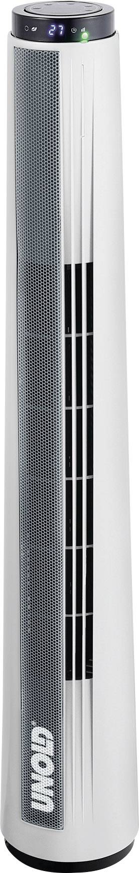 Unold Turmventilator Sight Turmventilator 40 W (L x B x H) 140 x 140 x 830 mm Weiß, Schwarz mit Fernbedienung, Oszillierend, Timer