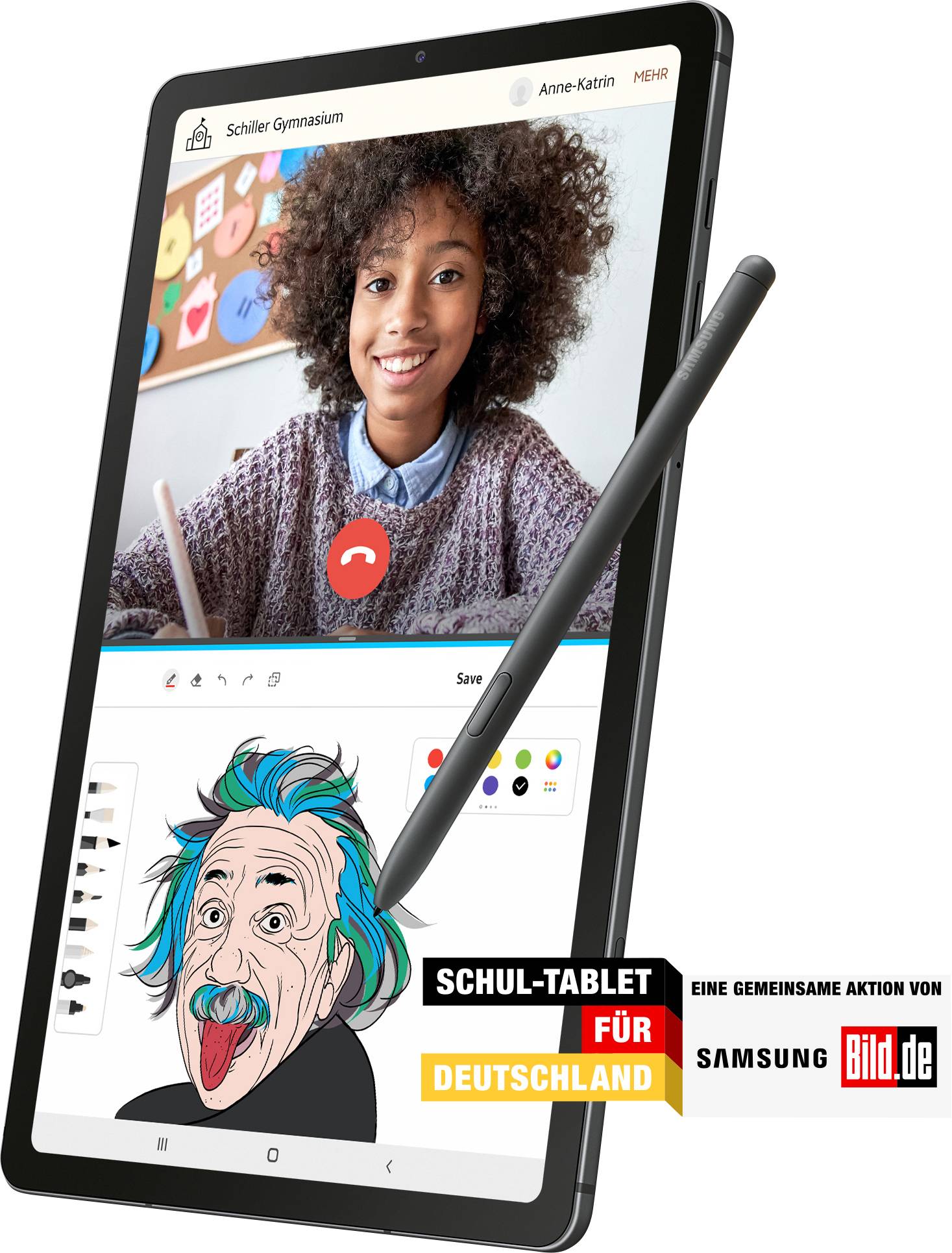 Samsung Galaxy Tab S6 Lite WiFi 128 GB Grau Android-Tablet 26.4 cm (10.4 Zoll) 2.3 GHz, 1.7 GHz Android™ 12 2000 x 1200 Pixel