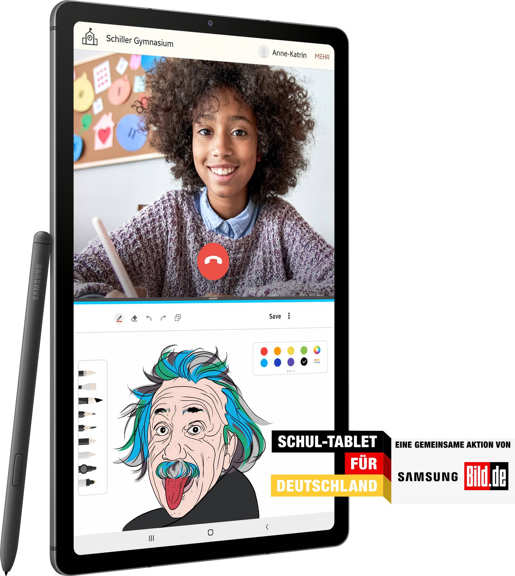 Samsung Galaxy Tab S6 Lite WiFi 64 GB Grau Android-Tablet 26.4 cm (10.4 Zoll) 2.3 GHz, 1.7 GHz Android™ 12 2000 x 1200 Pixel